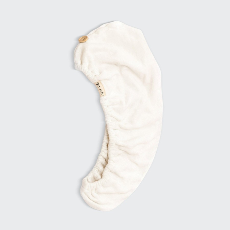 Cleanse Kitsch | Eco-Friendly Hair Towel- Ivory