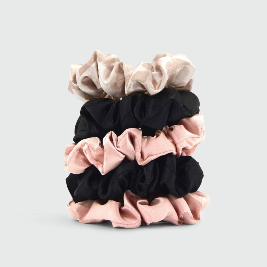 Accessories Kitsch | Assorted Satin Sleep Scrunchies