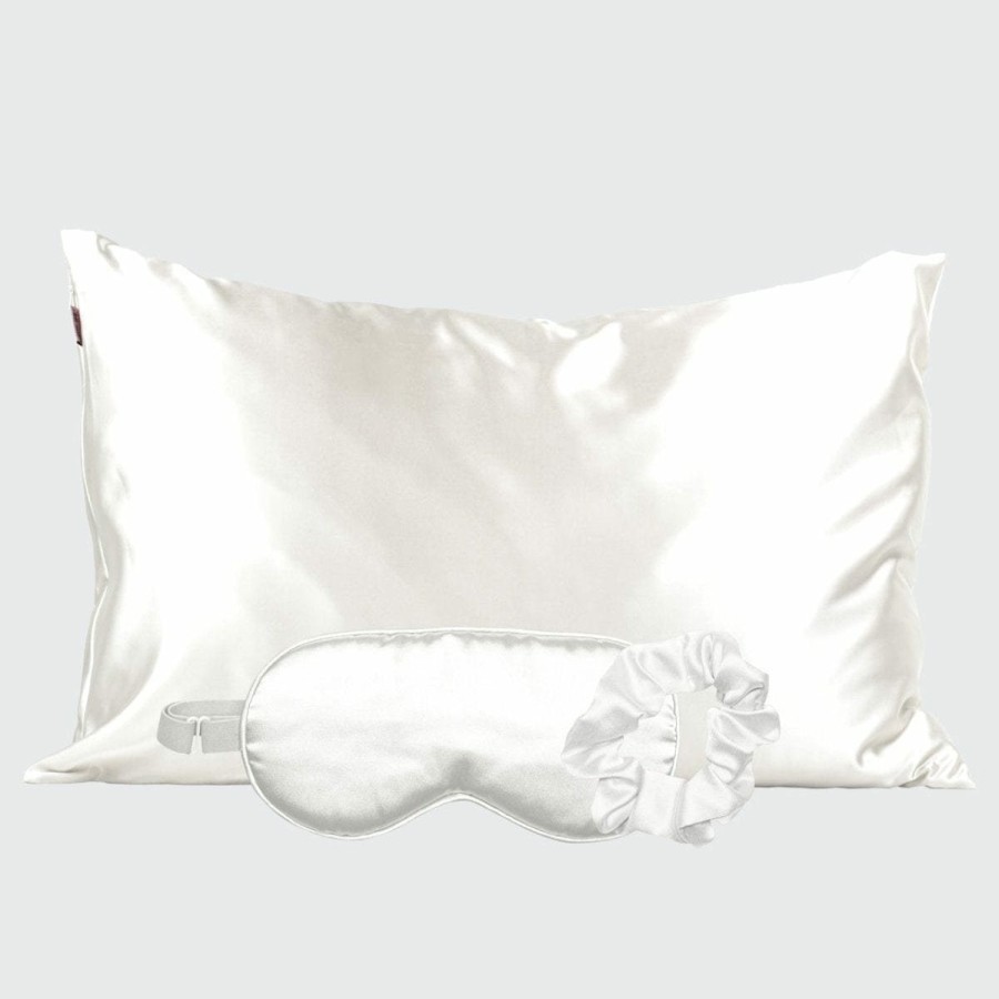 Sleep Kitsch | Satin Sleep Set - Ivory