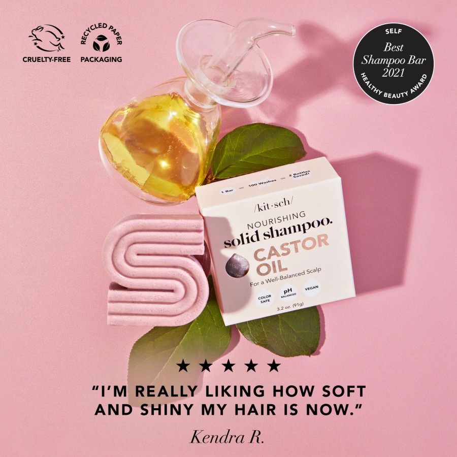 Hair Care Kitsch | Castor Oil Nourishing Shampoo Bar