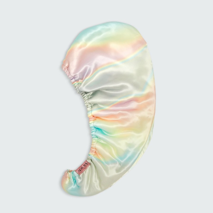 Cleanse Kitsch | Satin-Wrapped Hair Towel - Aura