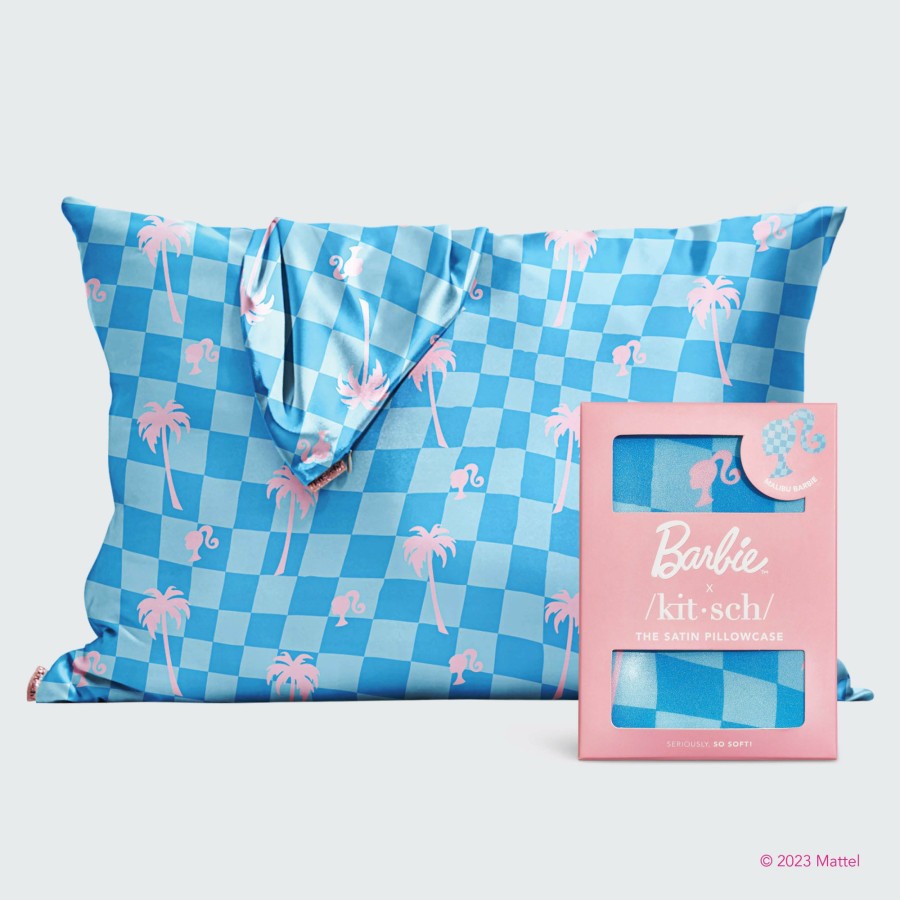 Sleep Kitsch | Barbie X Kitsch Satin Pillowcase - Malibu