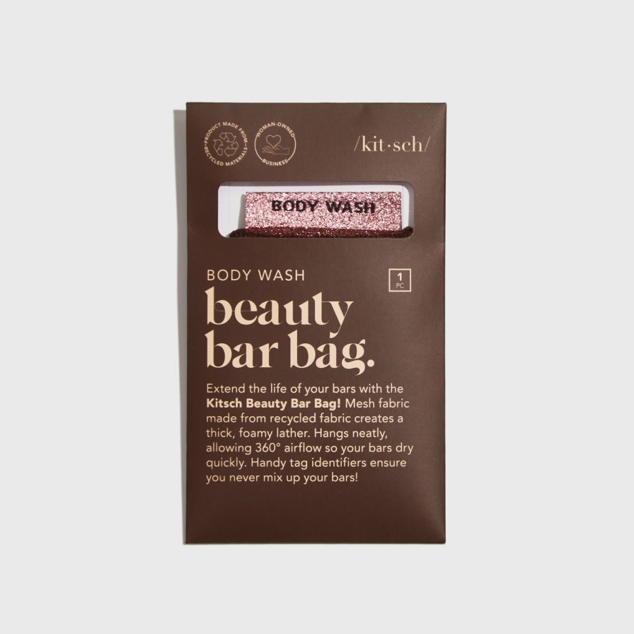 Hair Care Kitsch | Body Wash Bar Bag - Chocolate