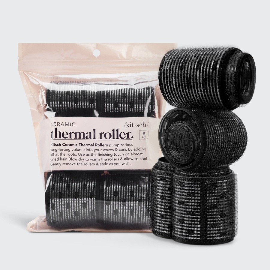 Accessories Kitsch | Hair Rollers | Ceramic 8 Pack