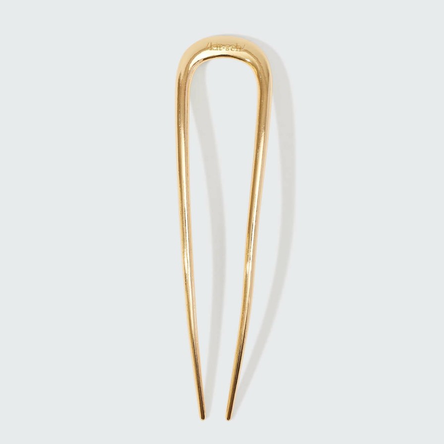 Accessories Kitsch | Metal Enamel French Hair Pin - Gold