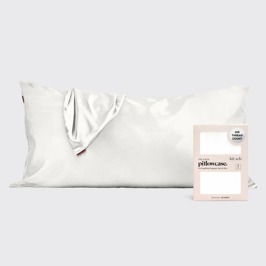 Sleep Kitsch | King Pillowcase - Ivory