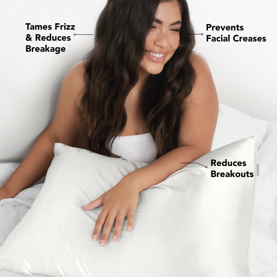 Sleep Kitsch | King Pillowcase - Ivory