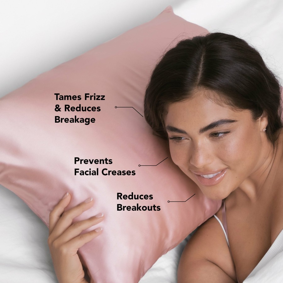 Sleep Kitsch | Satin Pillowcase - Blush