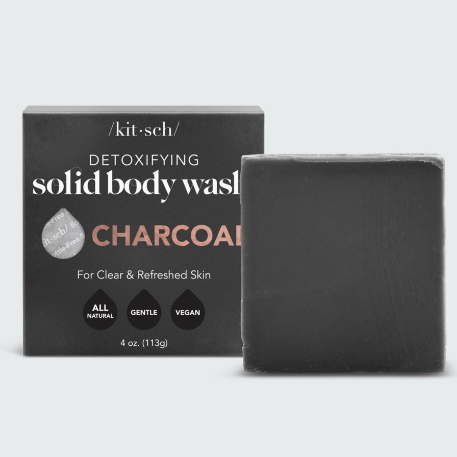 Hair Care Kitsch | Charcoal Detoxifying Body Wash Bar