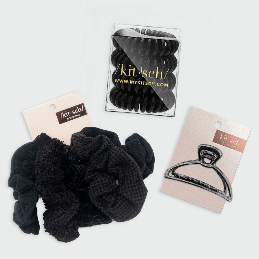 Accessories Kitsch | Classic Accessories Bundle - Black/Hematite