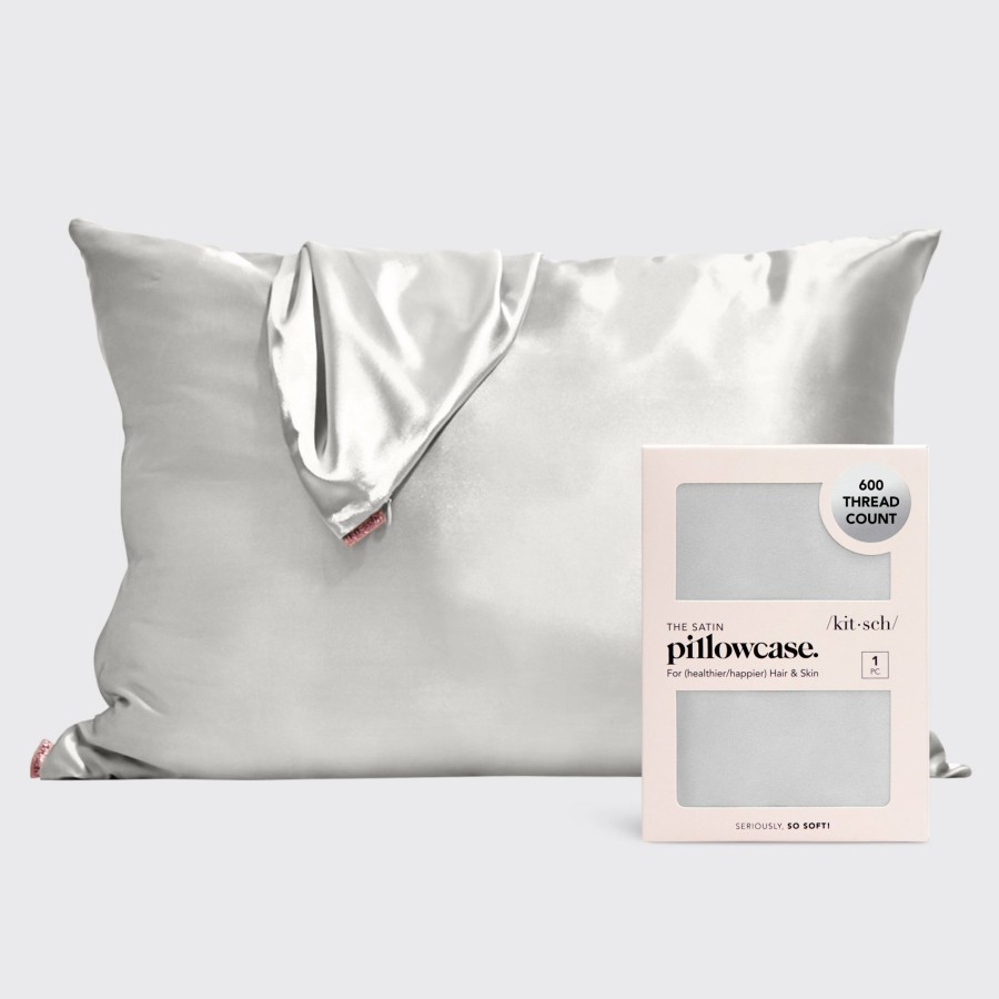 Sleep Kitsch | Satin Pillowcase - Silver