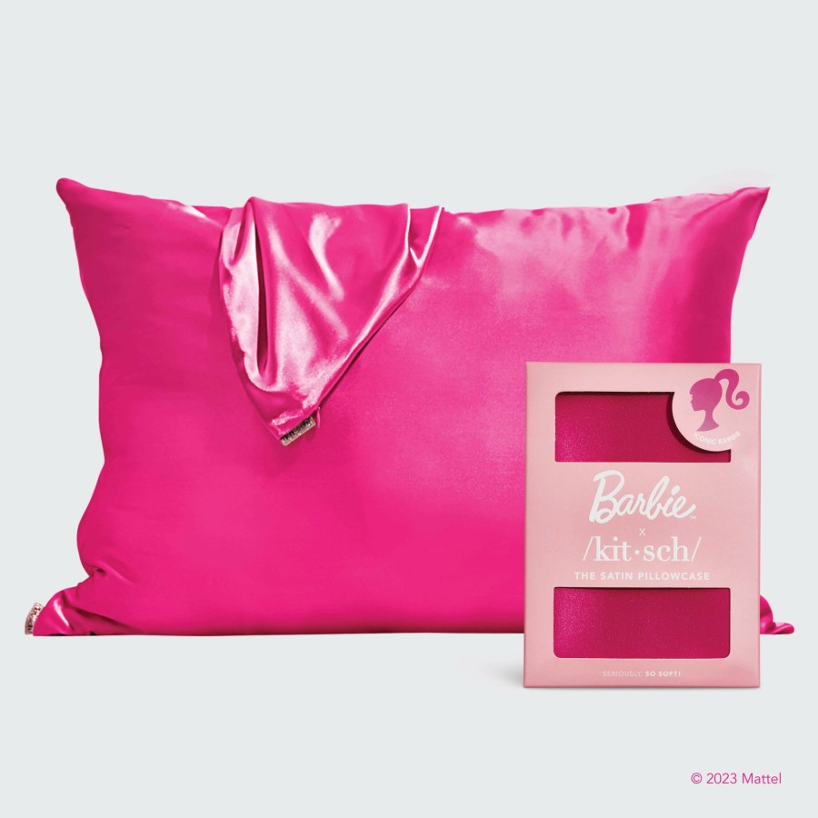 Sleep Kitsch | Barbie X Kitsch Satin Pillowcase - Iconic