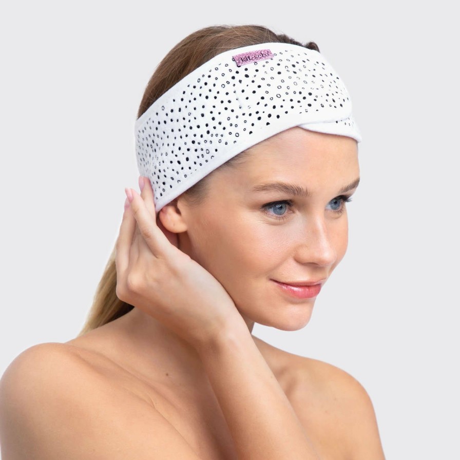 Accessories Kitsch | Microfiber Spa Headband - Micro Dot