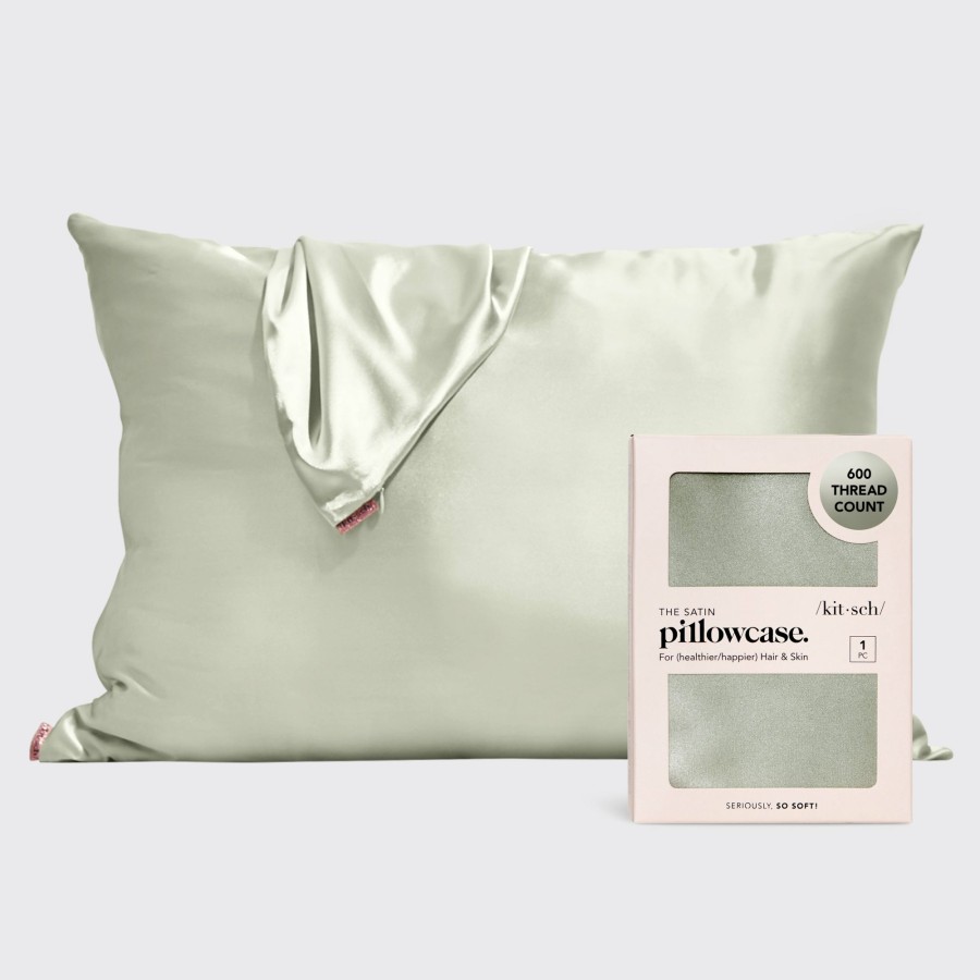 Sleep Kitsch | Satin Pillowcase - Sage