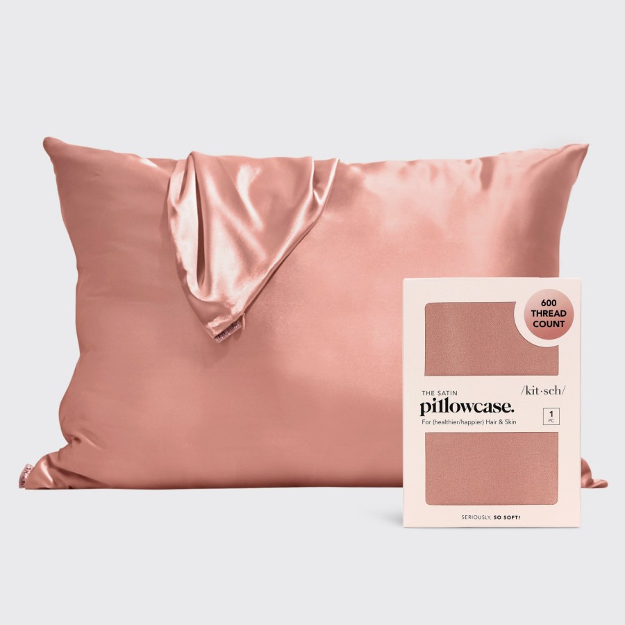 Sleep Kitsch | Satin Pillowcase - Terracotta